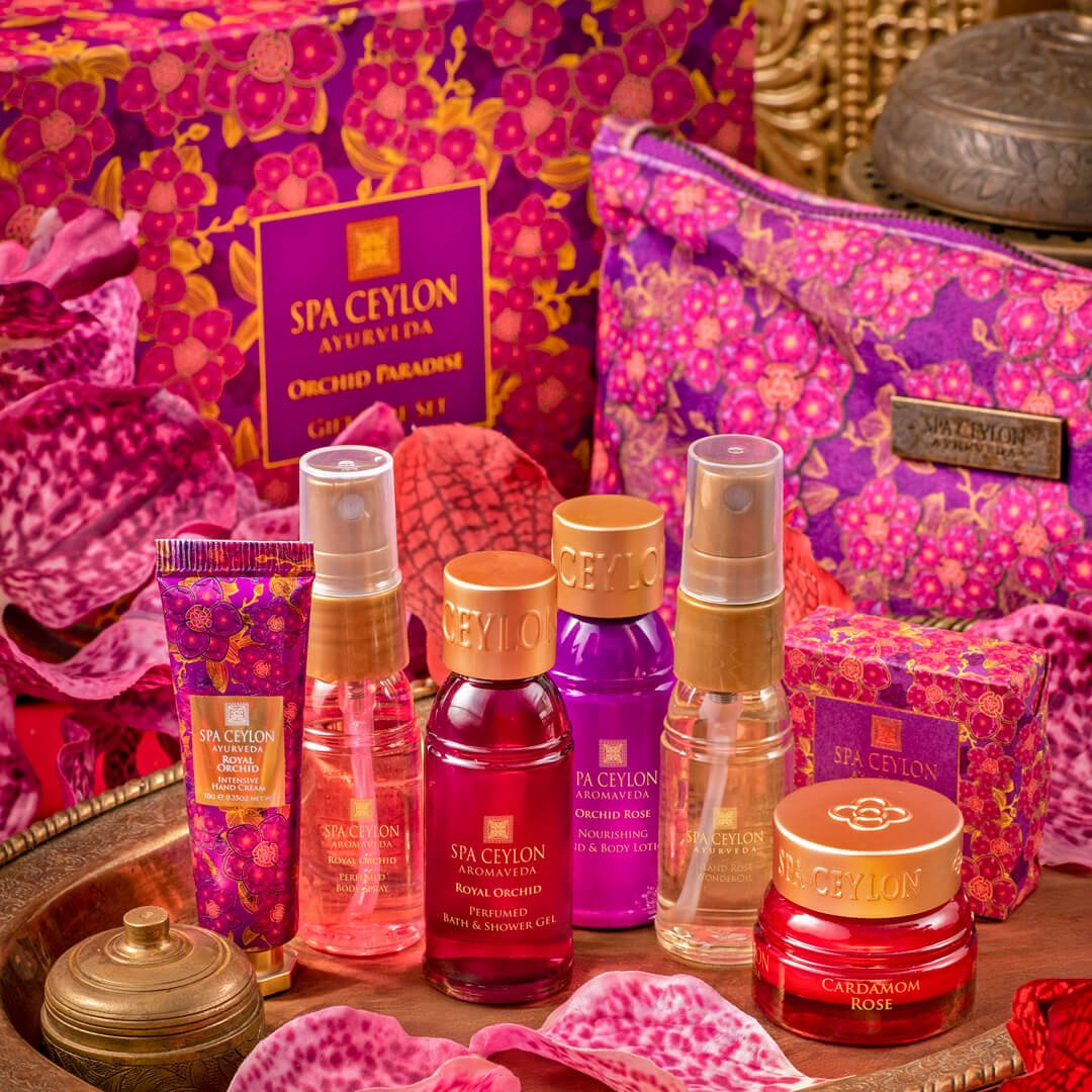 Orchid Paradise Gift Time Set - Spa Ceylon UK