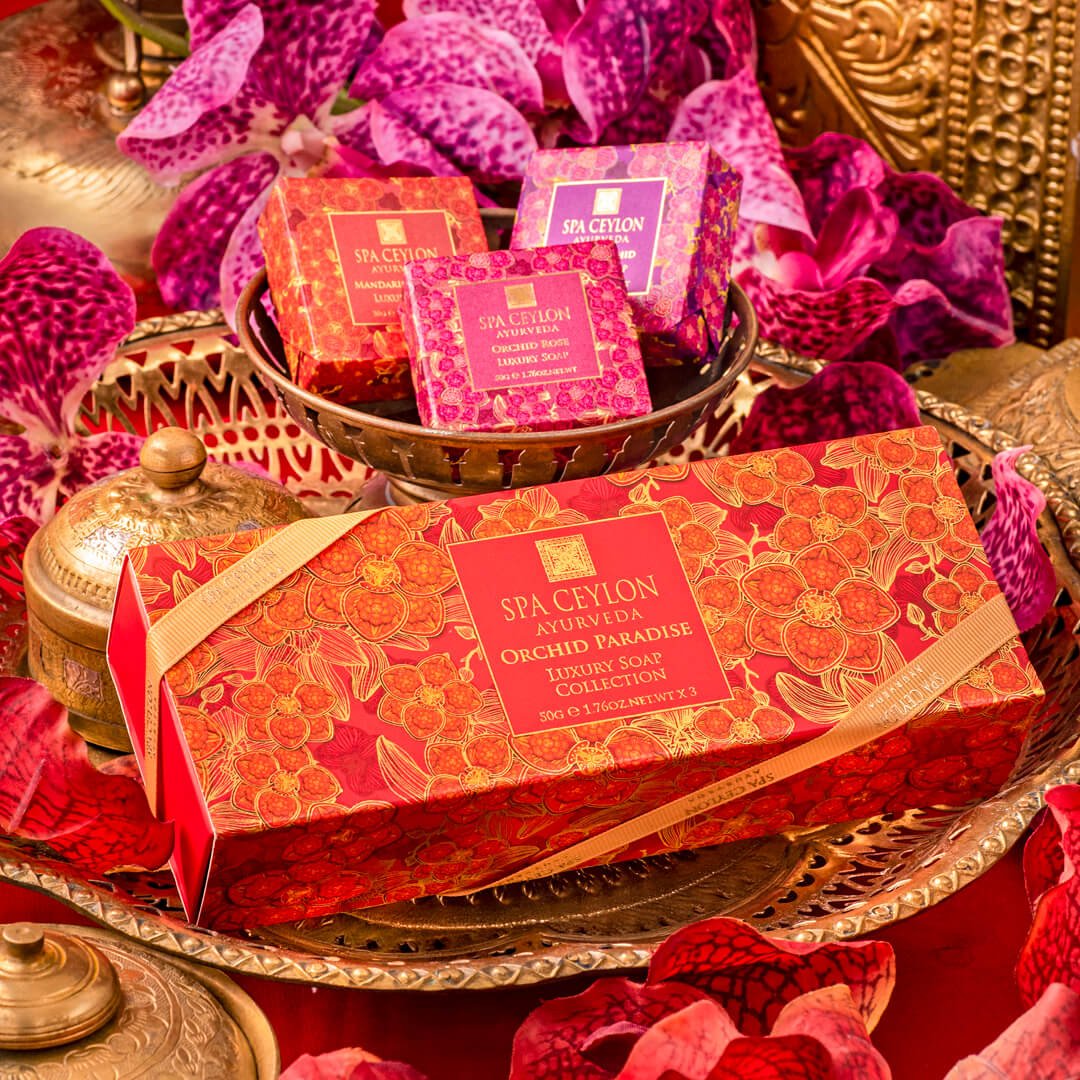 Orchid Paradise - Luxury Soap Collection - Spa Ceylon UK