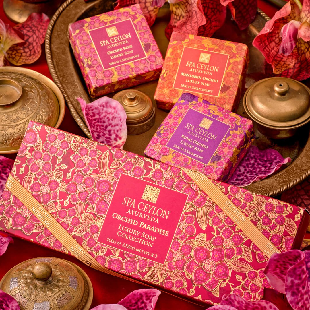 Orchid Paradise - Luxury Soap Collection - Spa Ceylon UK