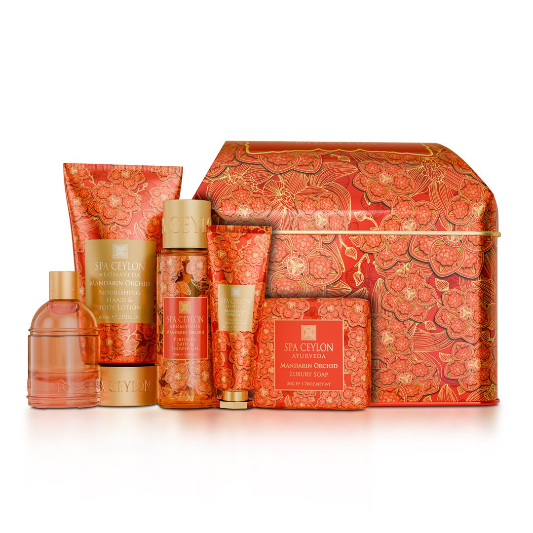 Orchid Paradise - Mandarin Orchid Pampering Set - Spa Ceylon UK