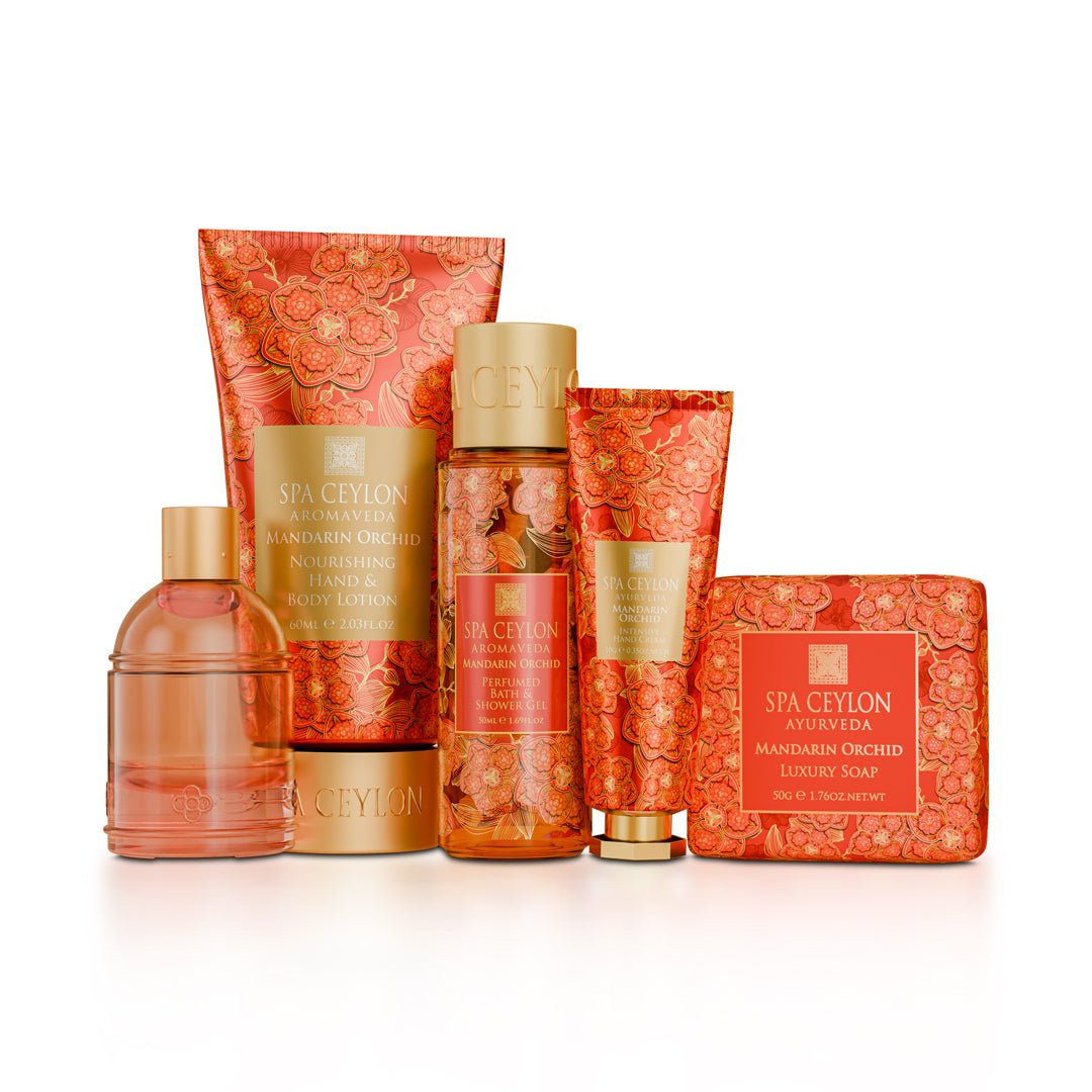 Orchid Paradise - Mandarin Orchid Pampering Set - Spa Ceylon UK