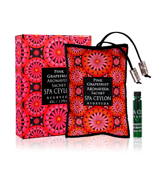 Pink Grapefruit - Aromaveda Sachet - Spa Ceylon UK