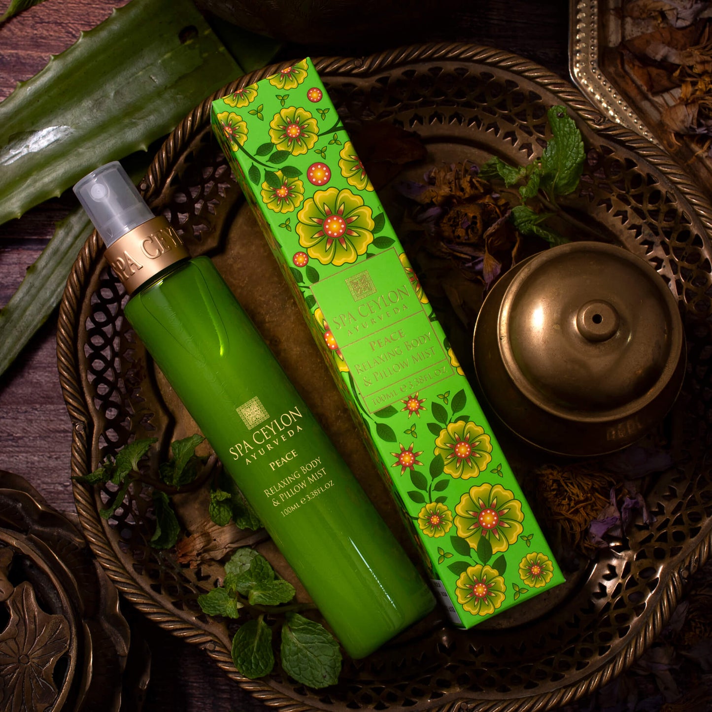 Peace - Relaxing Body & Pillow Mist 100ml - Spa Ceylon UK