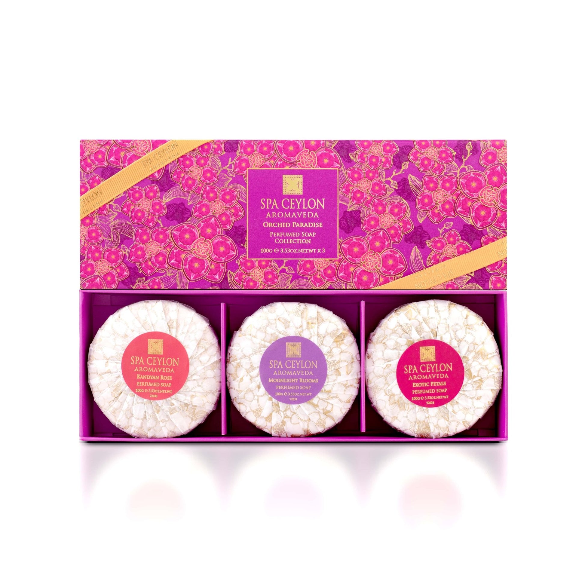 Orchid Paradise - Perfumed Soap Collection - Spa Ceylon UK