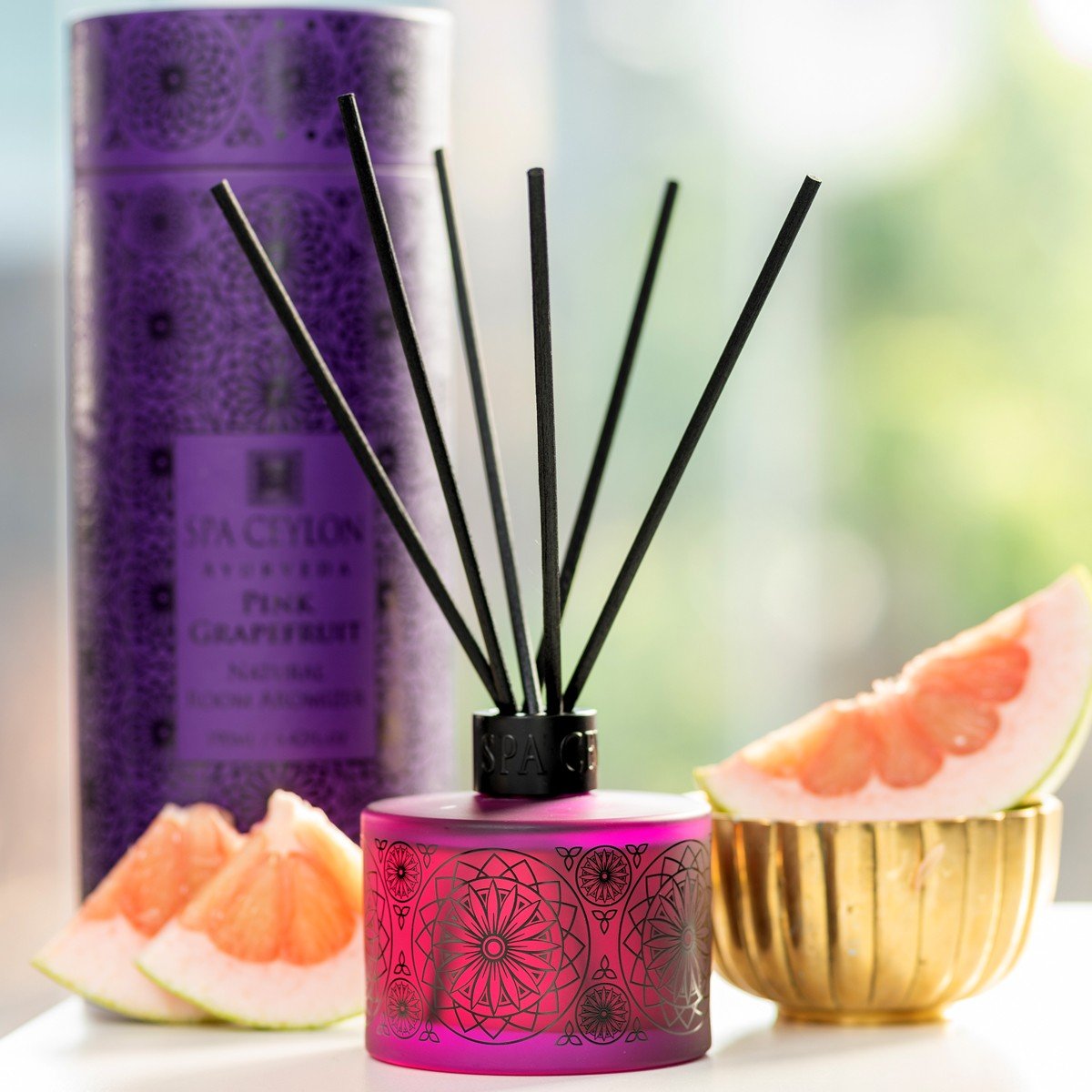 Pink Grapefruit - Natural Room Aromizer 190ml - Spa Ceylon UK