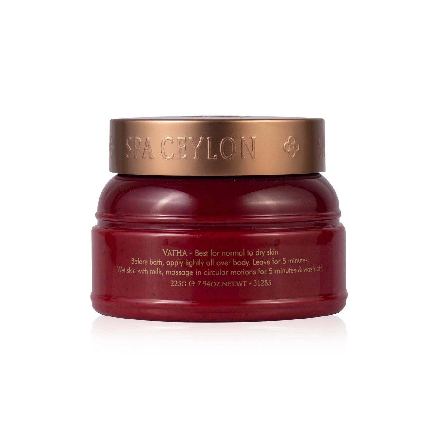 Red Sandalwood - Body Scrub 225g - Spa Ceylon UK
