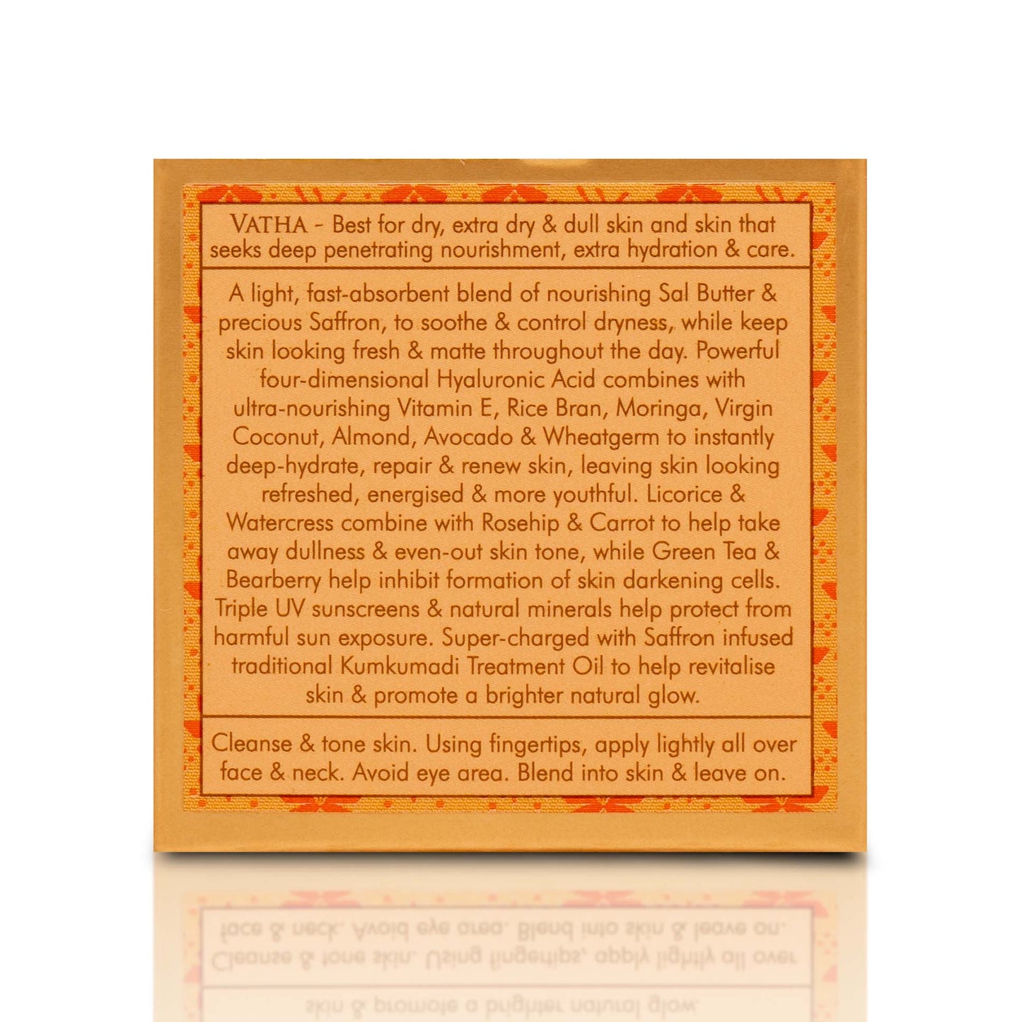 Sal & Saffron - Vitamin E Rich - Glow Activating Day Facial Protector 50g - Spa Ceylon UK