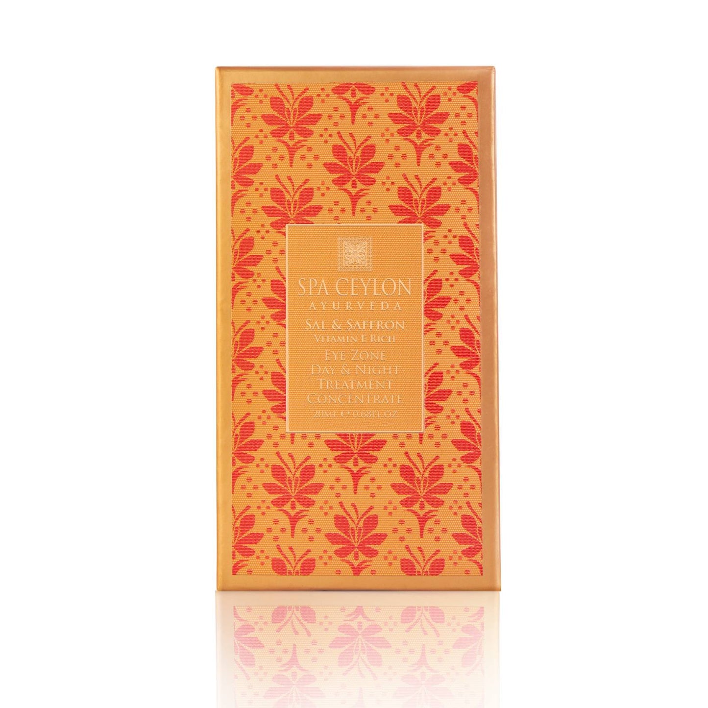 Sal & Saffron - Vitamin E Rich - Eye Zone - Day & Night Treatment Concentrate 20ml - Spa Ceylon UK