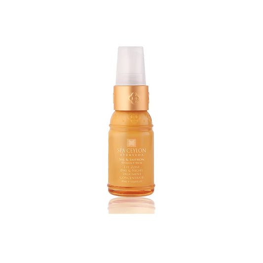 Sal & Saffron - Vitamin E Rich - Eye Zone - Day & Night Treatment Concentrate 20ml - Spa Ceylon UK