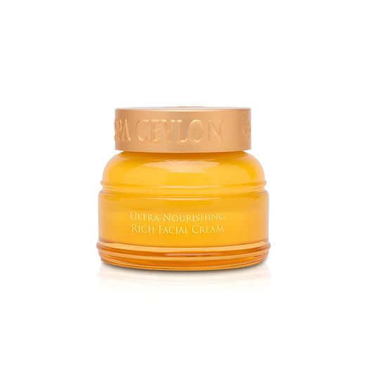 Sal & Saffron - Vitamin E Rich - Ultra - Nourishing Rich Facial Cream - 50g - Spa Ceylon UK