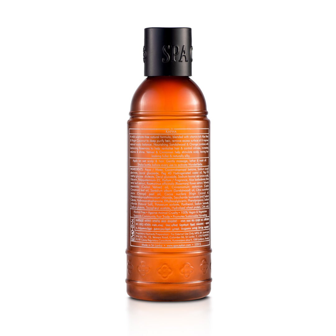 Sandalwood Vetiver - Gentle Hair Cleanser - 200ml - Spa Ceylon UK