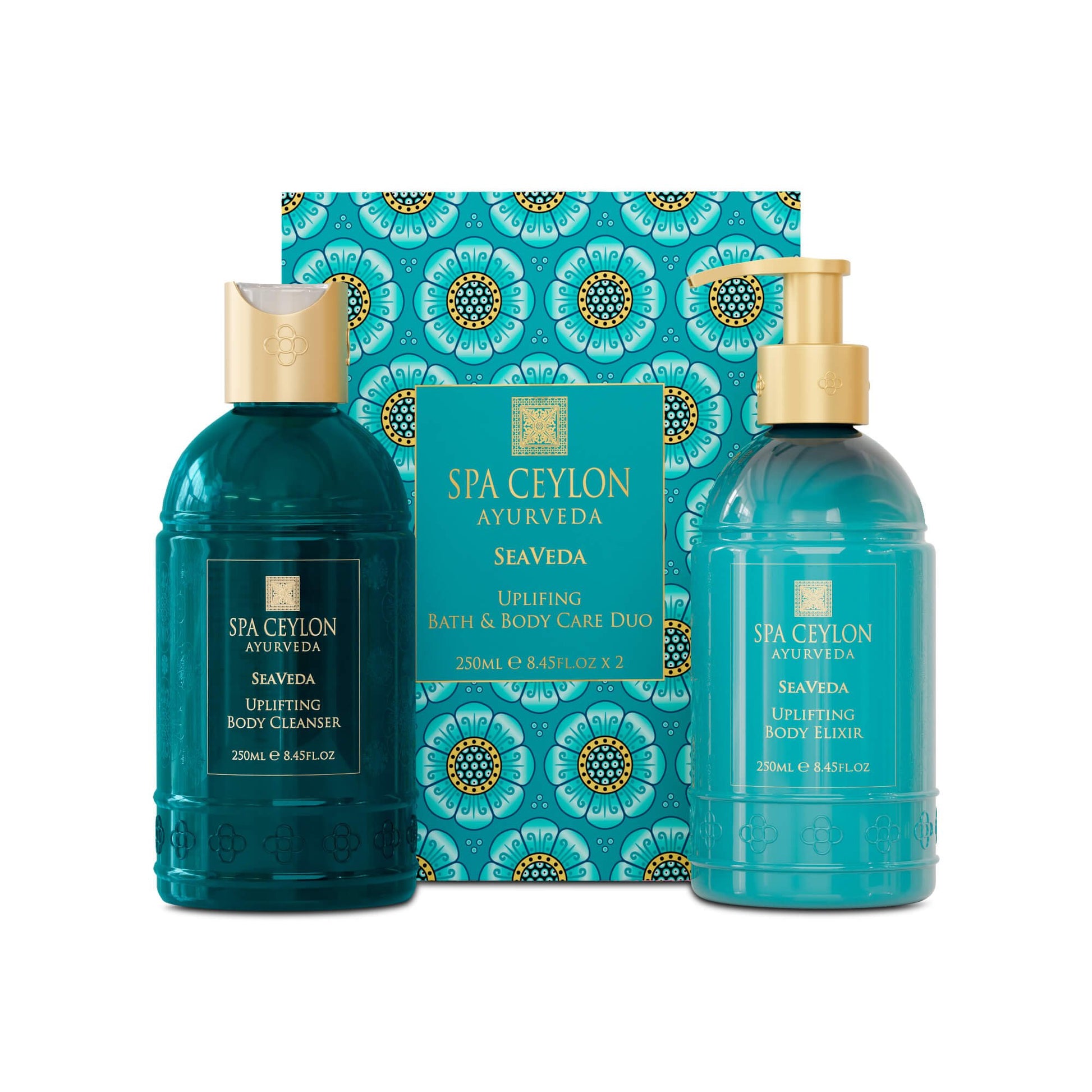 SeaVeda - Uplifting Bath & Body Care Duo - Spa Ceylon UK