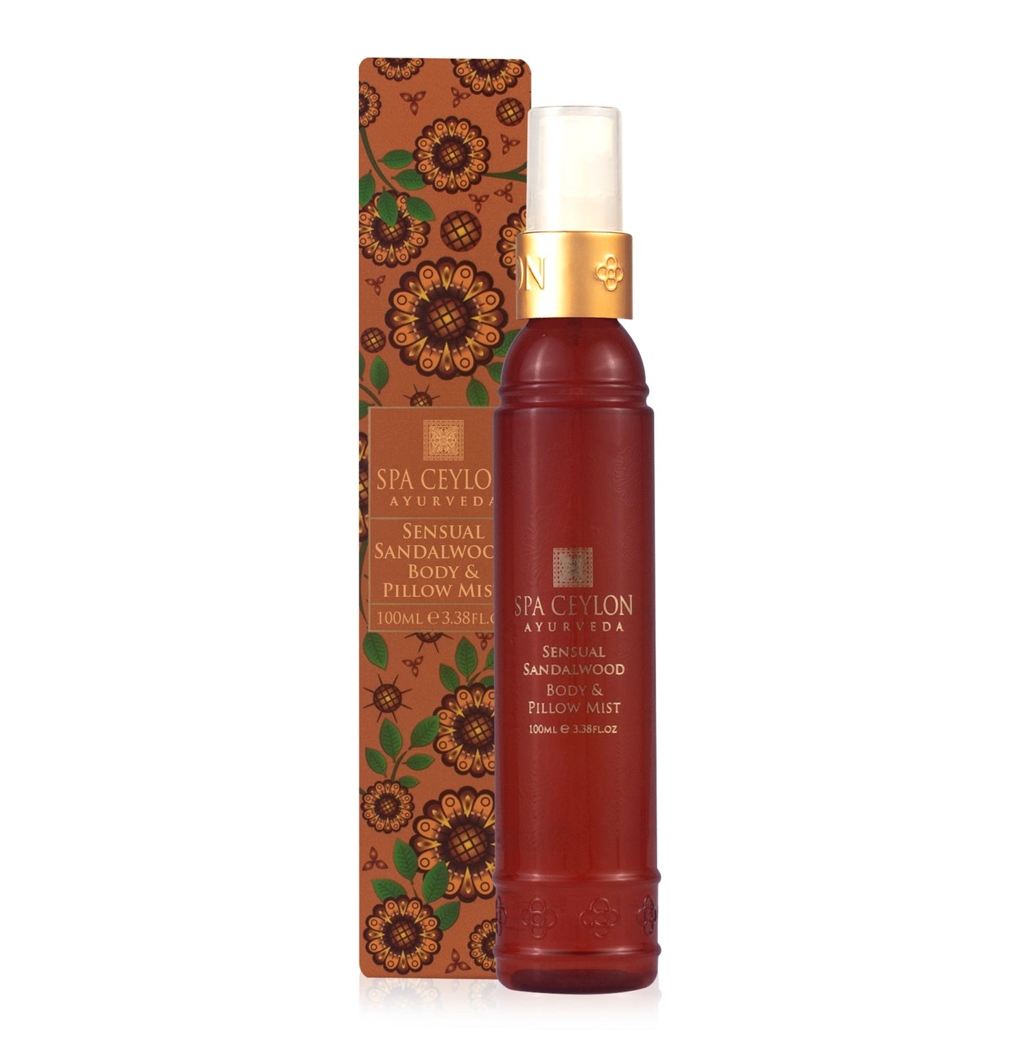 Sensual Sandalwood - Body Pillow Mist - 100ml - Spa Ceylon UK