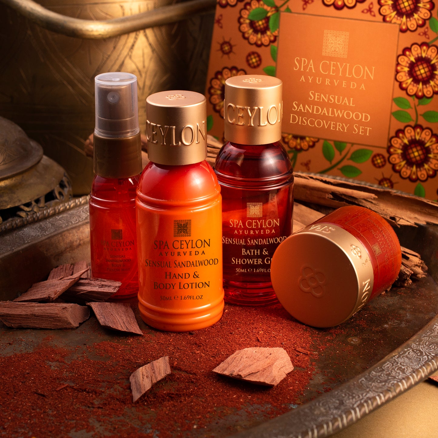 Sensual Sandalwood - Discovery Set - Spa Ceylon UK