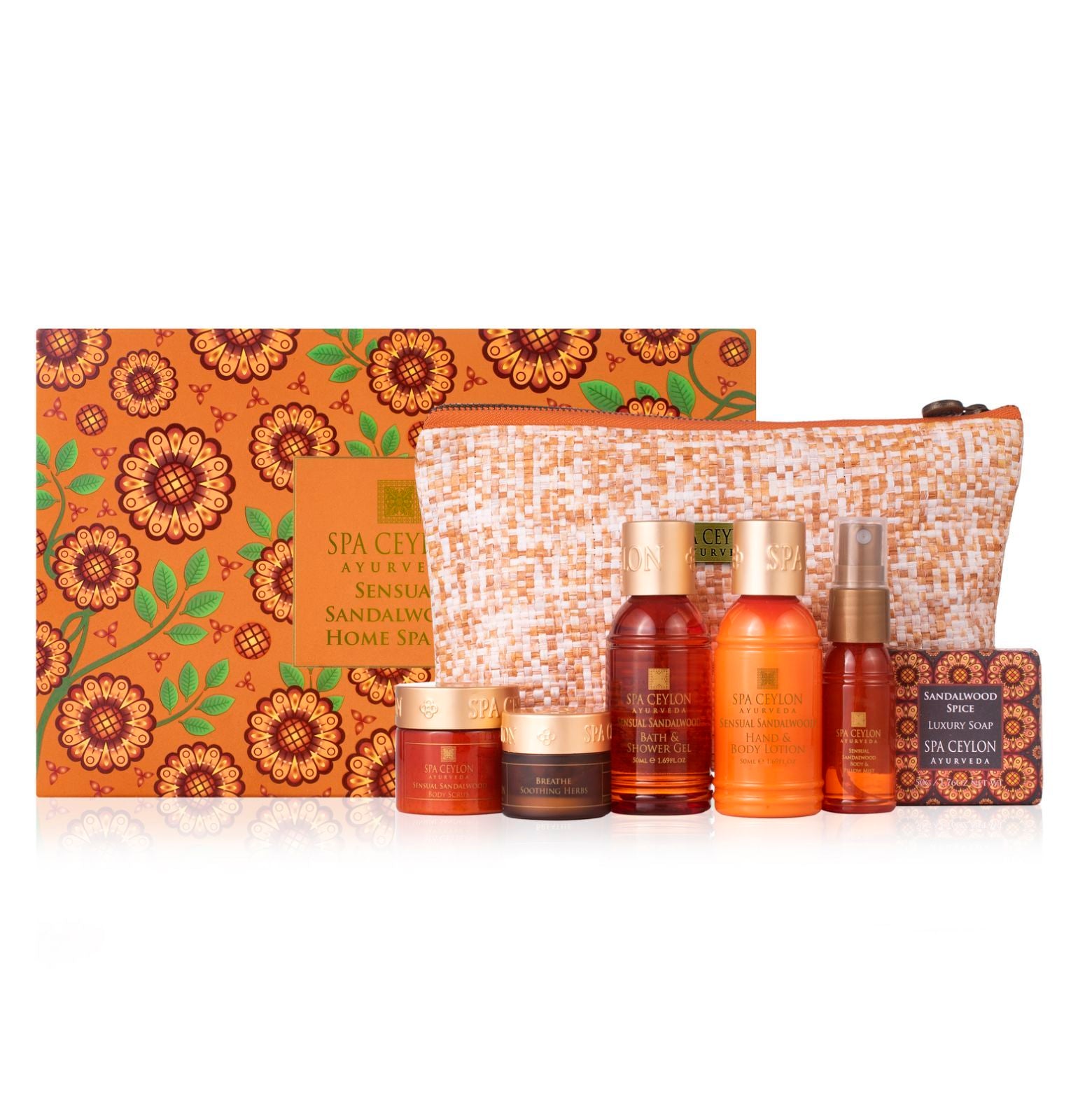 Sensual Sandalwood - Home Spa Set - Spa Ceylon UK
