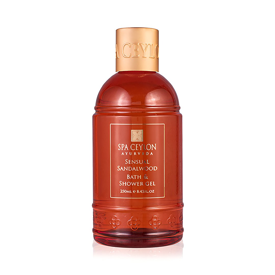 Sensual Sandalwood - Bath & Shower Gel 250ml - Spa Ceylon UK