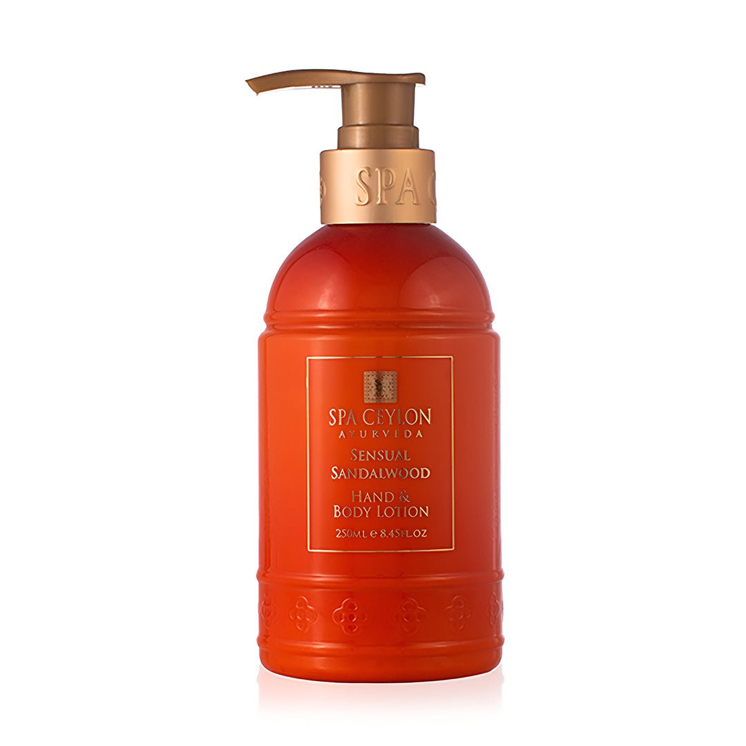 Sensual Sandalwood - Hand & Body Lotion 250ml - Spa Ceylon UK