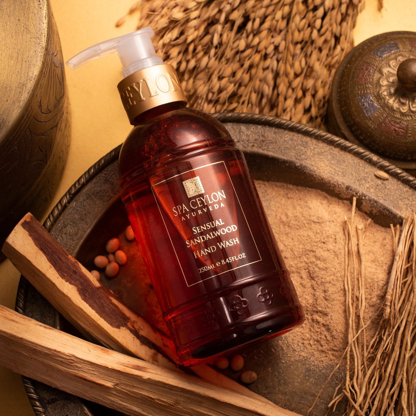 Sensual Sandalwood - Hand Wash 250ml - Spa Ceylon UK