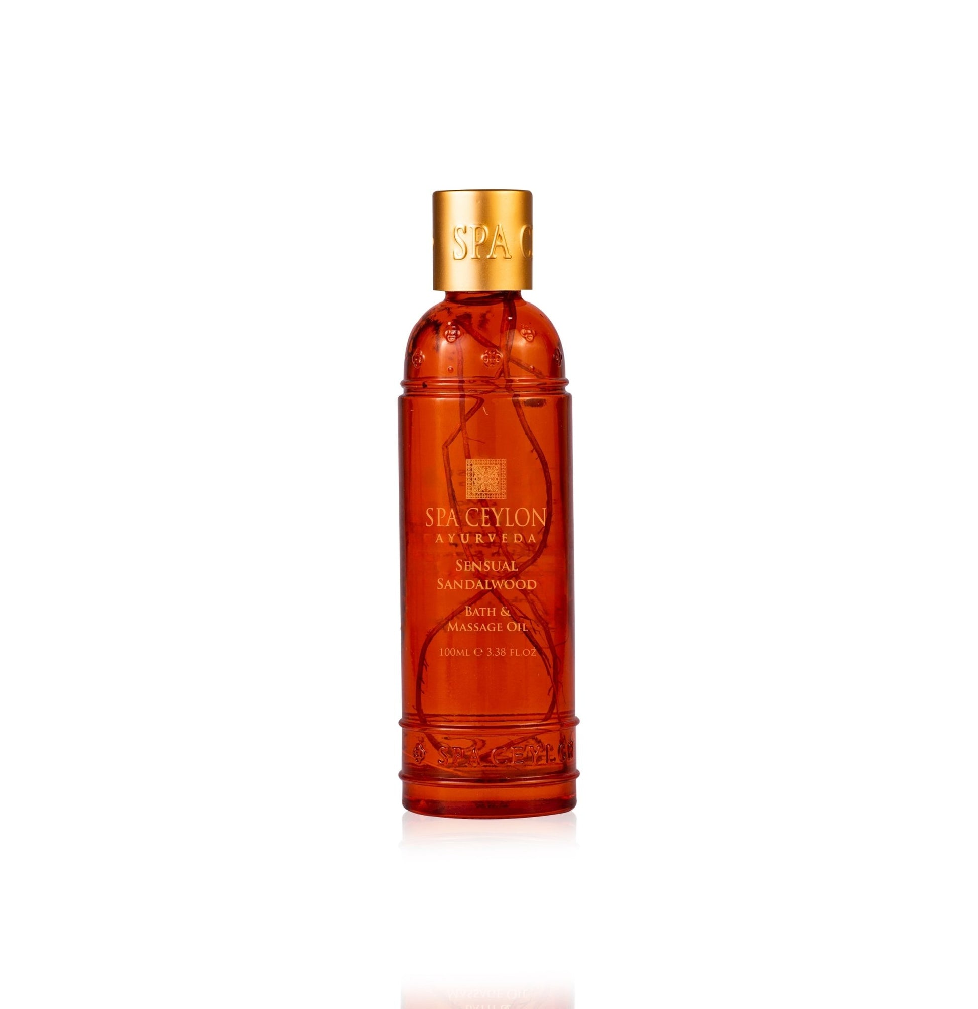 Sensual Sandalwood - Bath & Massage Oil 100ml - Spa Ceylon UK
