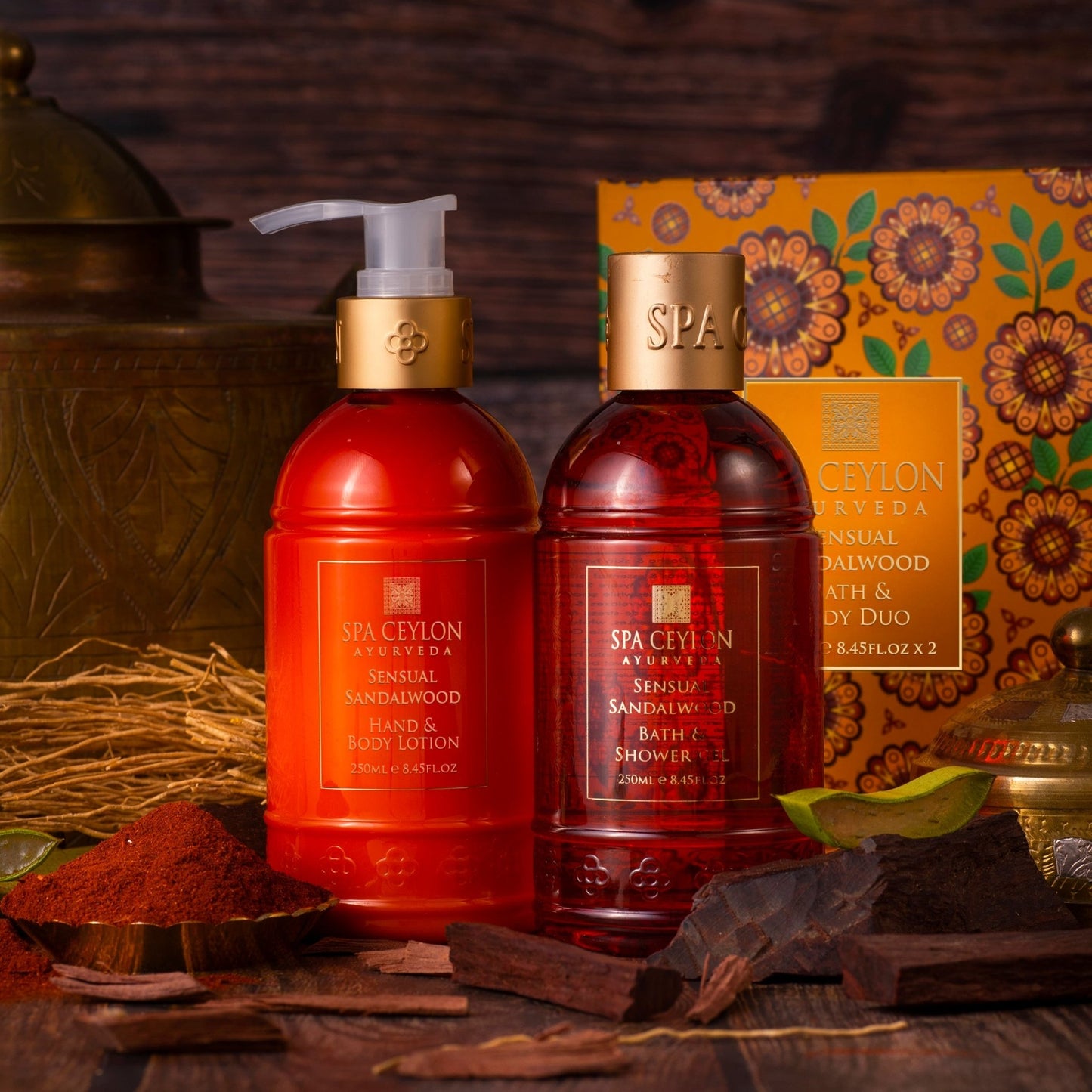 Sensual Sandalwood - Bath & Body Duo - Spa Ceylon UK