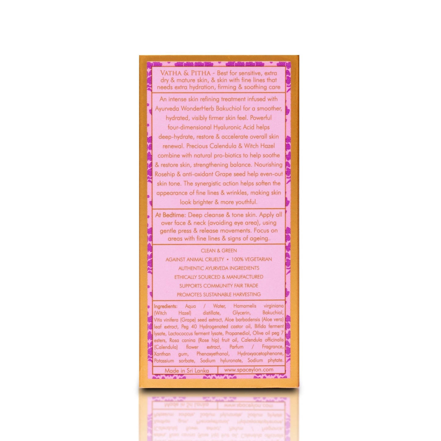 Skin Smooth Bakuchiol - Retinol Alternative Age Refining Day & Night Facial Serum 30ml - Spa Ceylon UK