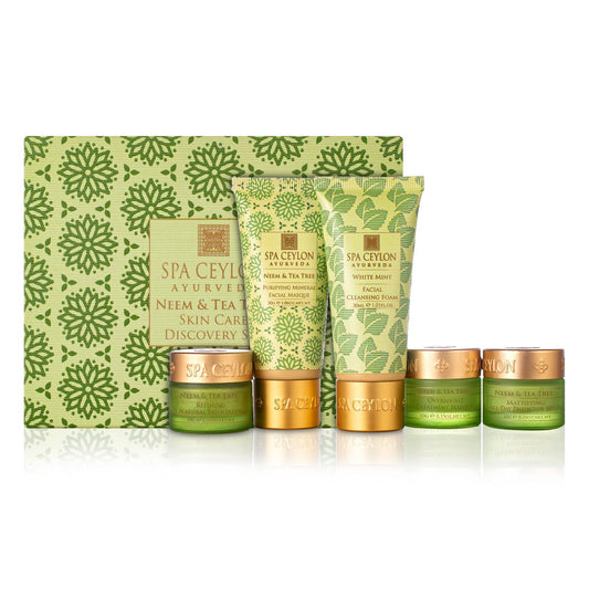 Neem & Tea Tree - Skin Care Discovery Set - Spa Ceylon UK