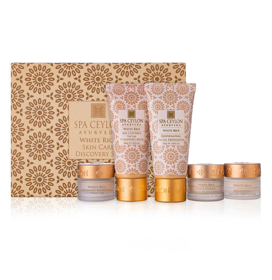 White Rice - Skin Care Discovery Set - Spa Ceylon UK