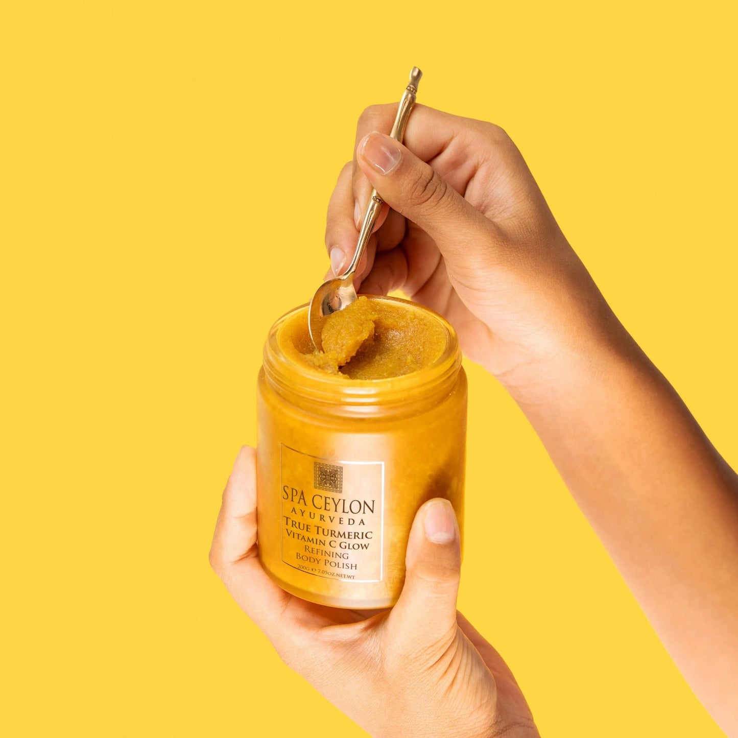 True Turmeric - Vitamin C Glow - Refining Body Polish 200g - Spa Ceylon UK