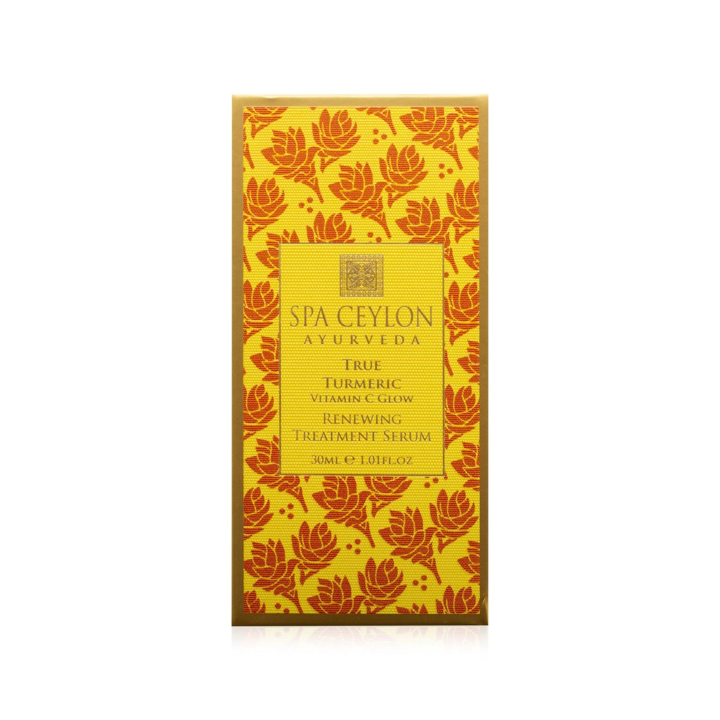 True Turmeric - Vitamin C Glow - Renewing Treatment Serum 30ml - Spa Ceylon UK