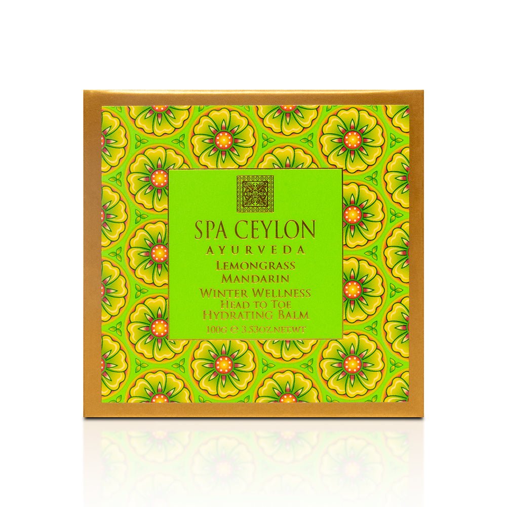 Lemongrass Mandarin - Winter Wellness Head to Toe Hydrating Balm 100g - Spa Ceylon UK