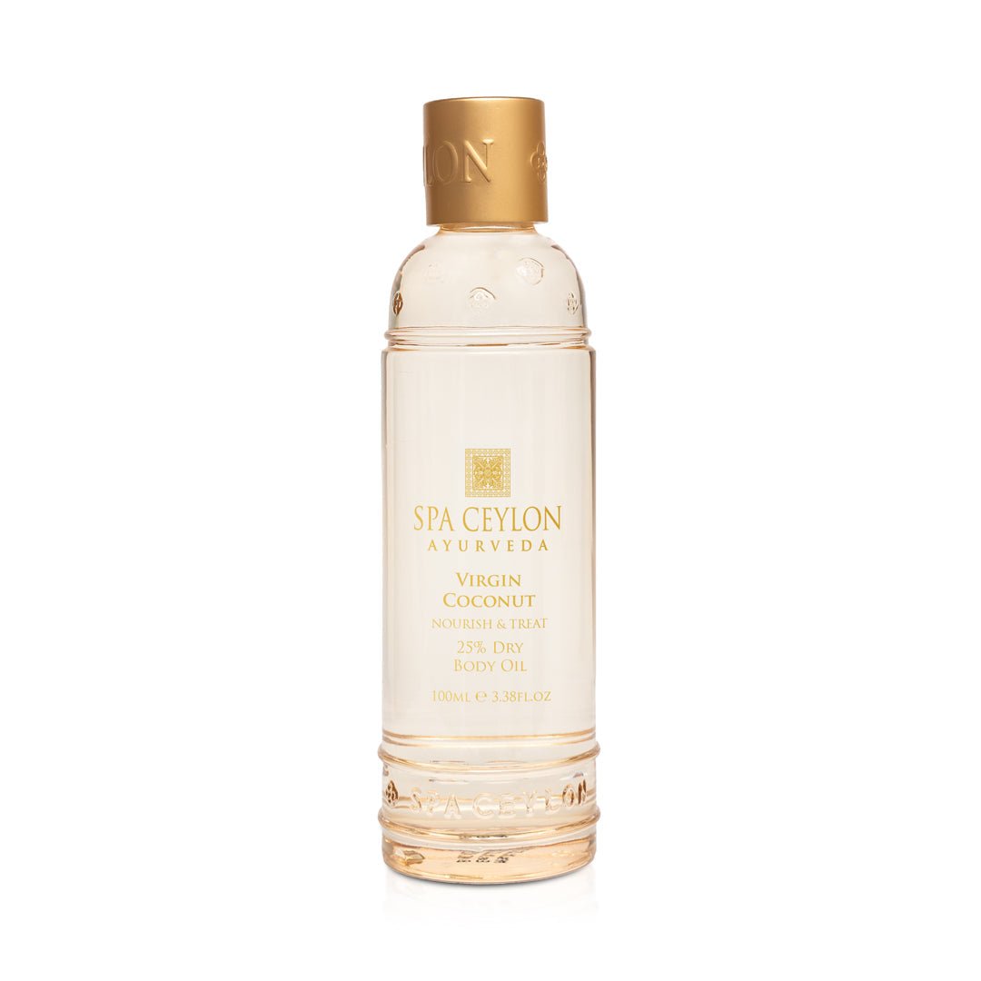 Virgin Coconut - Nourish & Treat - 25% Dry Body Oil 100ml - Spa Ceylon UK