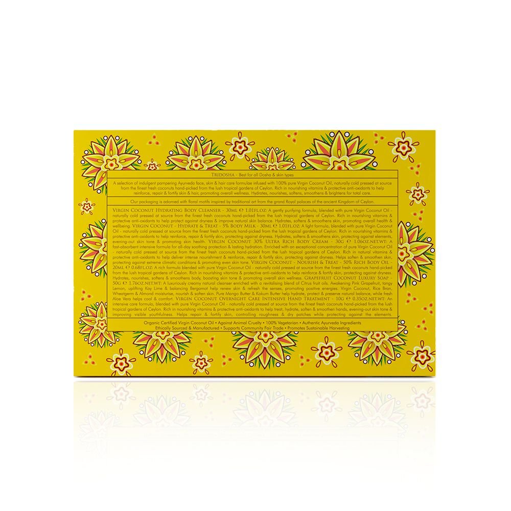 Virgin Coconut - Gift Time Set - Spa Ceylon UK