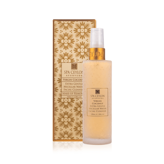 Virgin Coconut - Extra Gentle Micellar Water Facial Cleanser - 100ml - Spa Ceylon UK