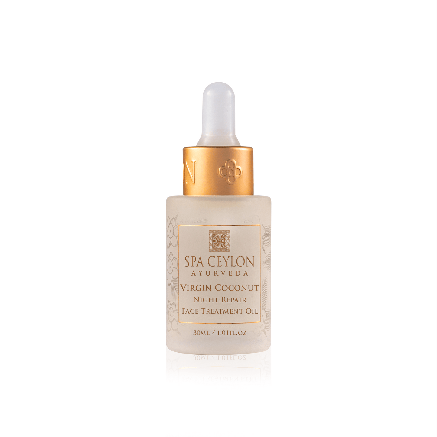 Virgin Coconut - Night Repair Face Treatment Oil 30ml - Spa Ceylon UK