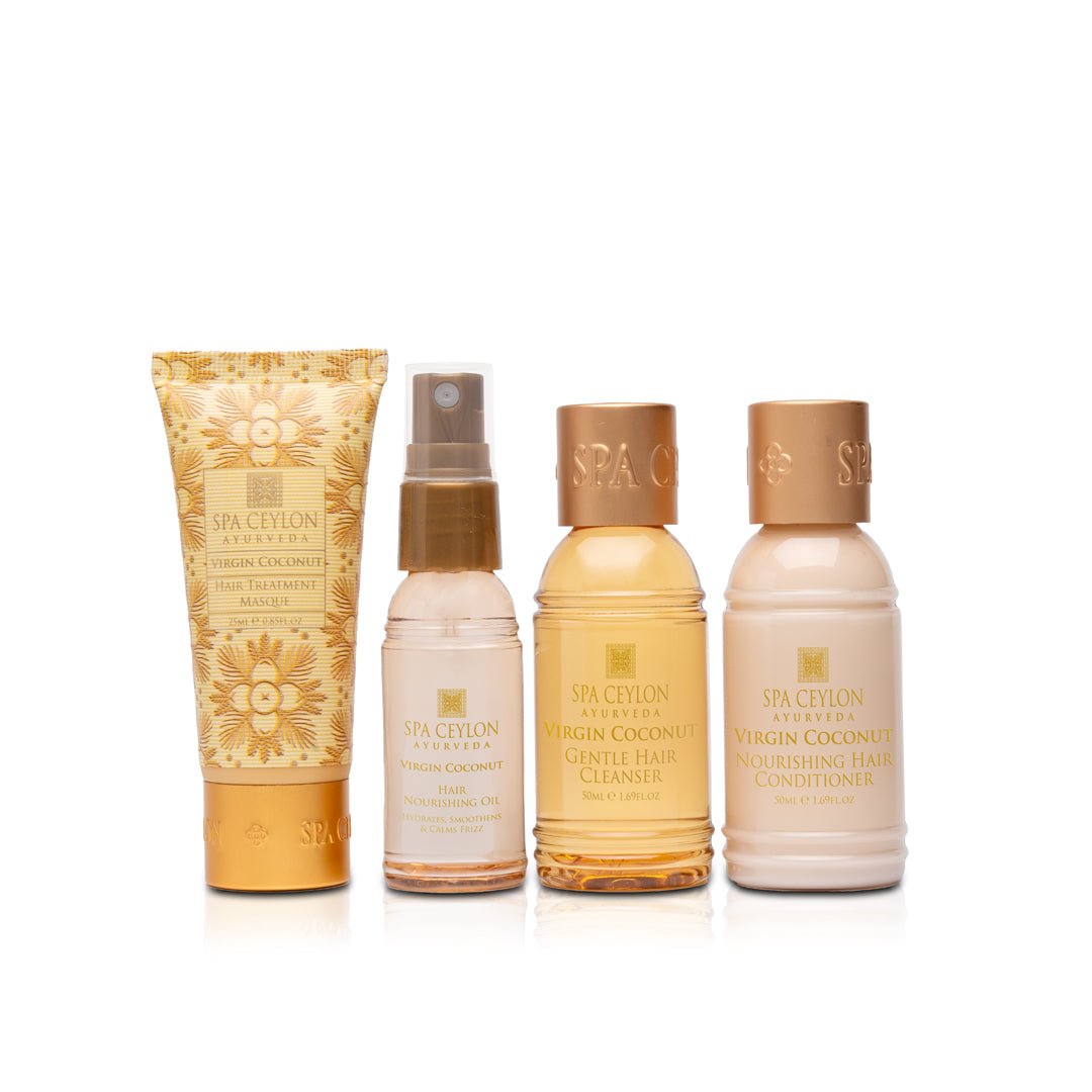 Virgin Coconut - Hair Care Discovery Set - Spa Ceylon UK