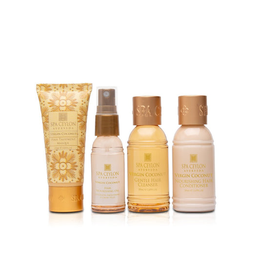 Virgin Coconut - Hair Care Discovery Set - Spa Ceylon UK