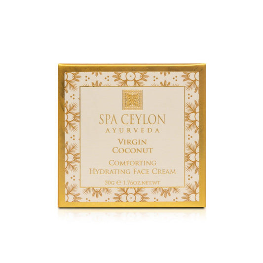 Virgin Coconut - Comforting Hydrating Face Cream 50g - Spa Ceylon UK