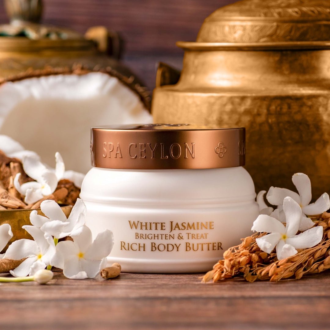 White Jasmine - Brighten Rich Body Butter 200g - Spa Ceylon UK