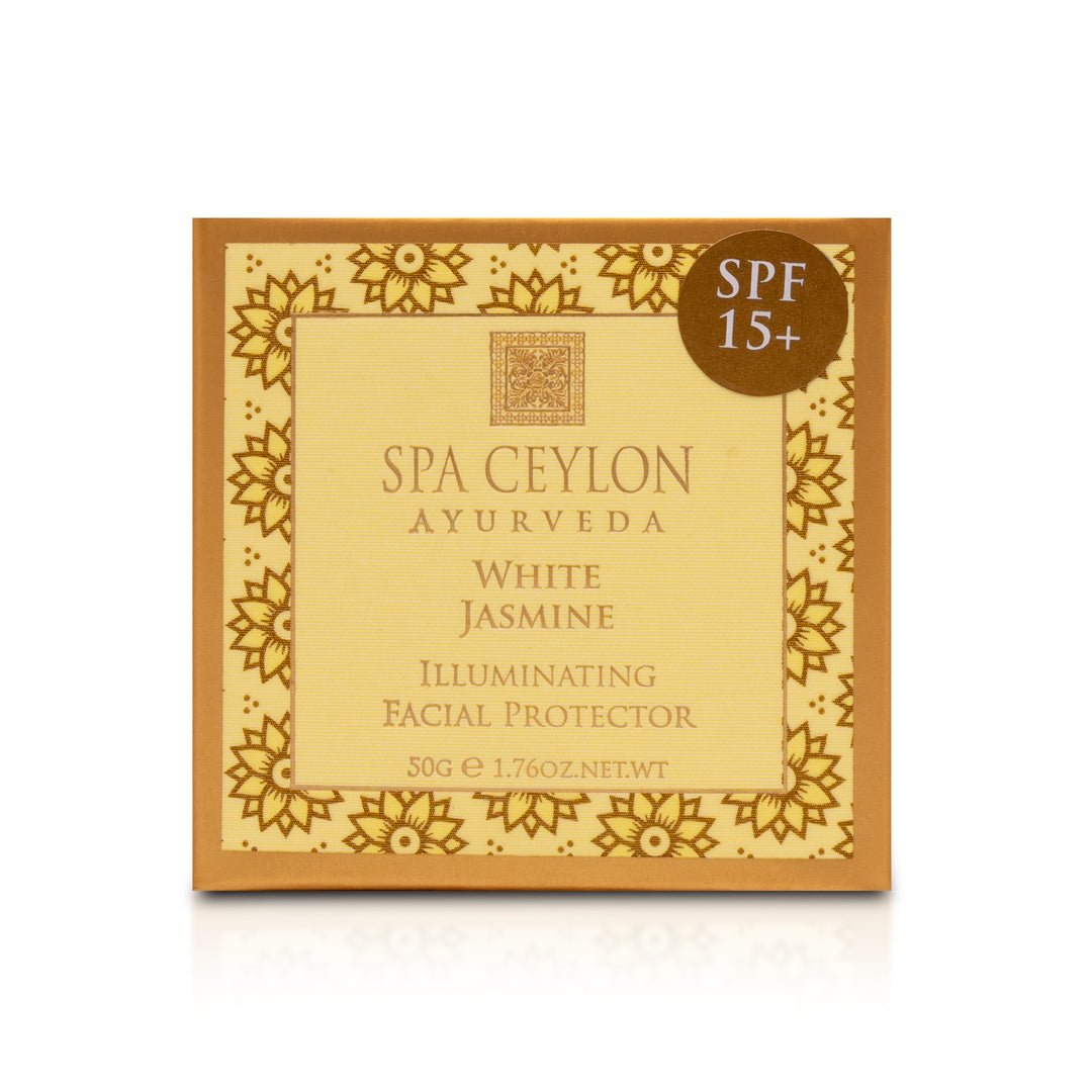 White Jasmine - Illuminating Facial Protector 50g - Spa Ceylon UK