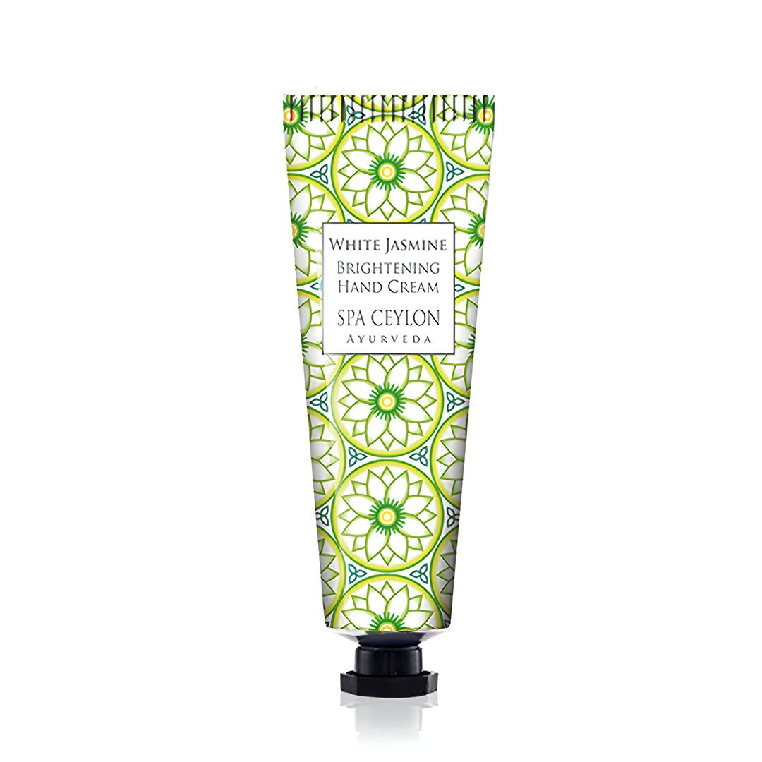 White Jasmine - Brightening Hand Cream 30g - Spa Ceylon UK
