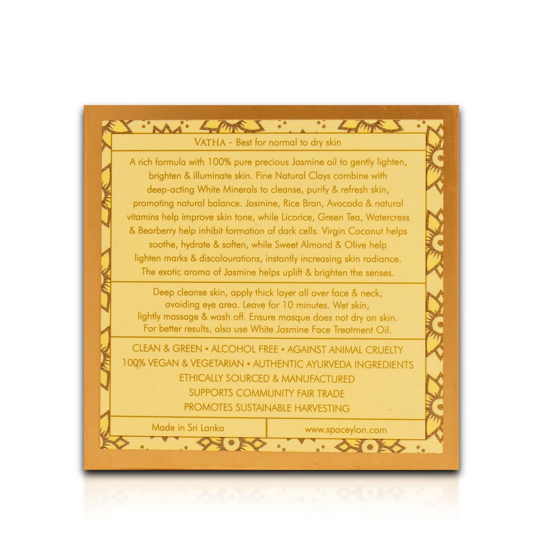 White Jasmine - Facial Masque 100g - Spa Ceylon UK
