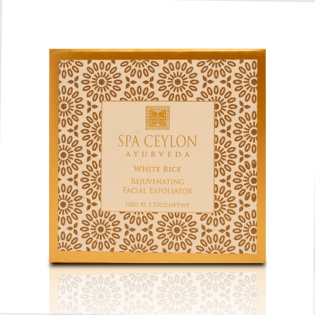 White Rice - Rejuvenating Facial Exfoliator 100g - Spa Ceylon UK