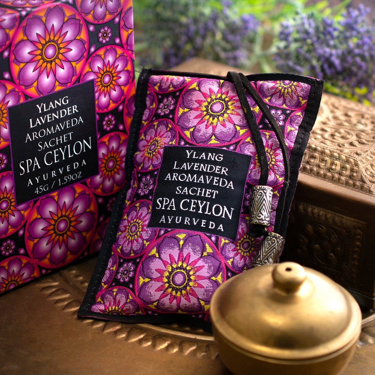 Ylang Lavender - Aromaveda Sachet - Spa Ceylon UK