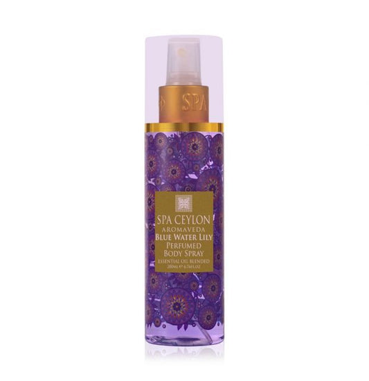Blue Water Lily - Body Spray 200ml - Spa Ceylon UK