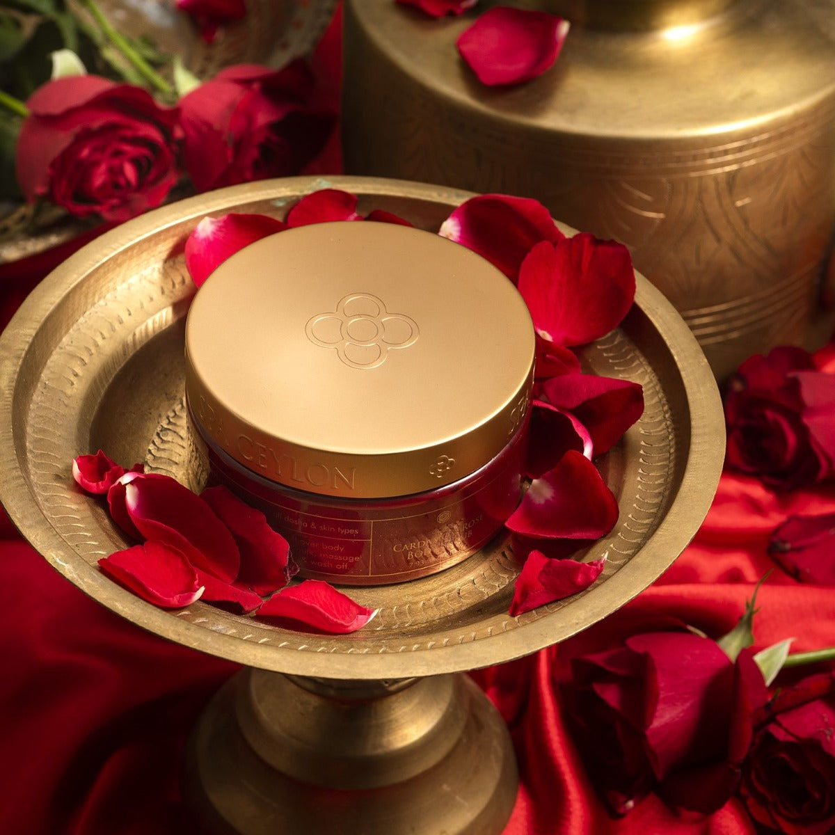 CARDAMOM ROSE - Body Scrub 225g-5439