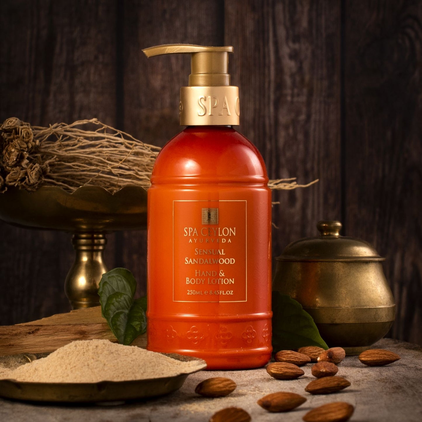 Sensual Sandalwood - Hand & Body Lotion 250ml - Spa Ceylon UK