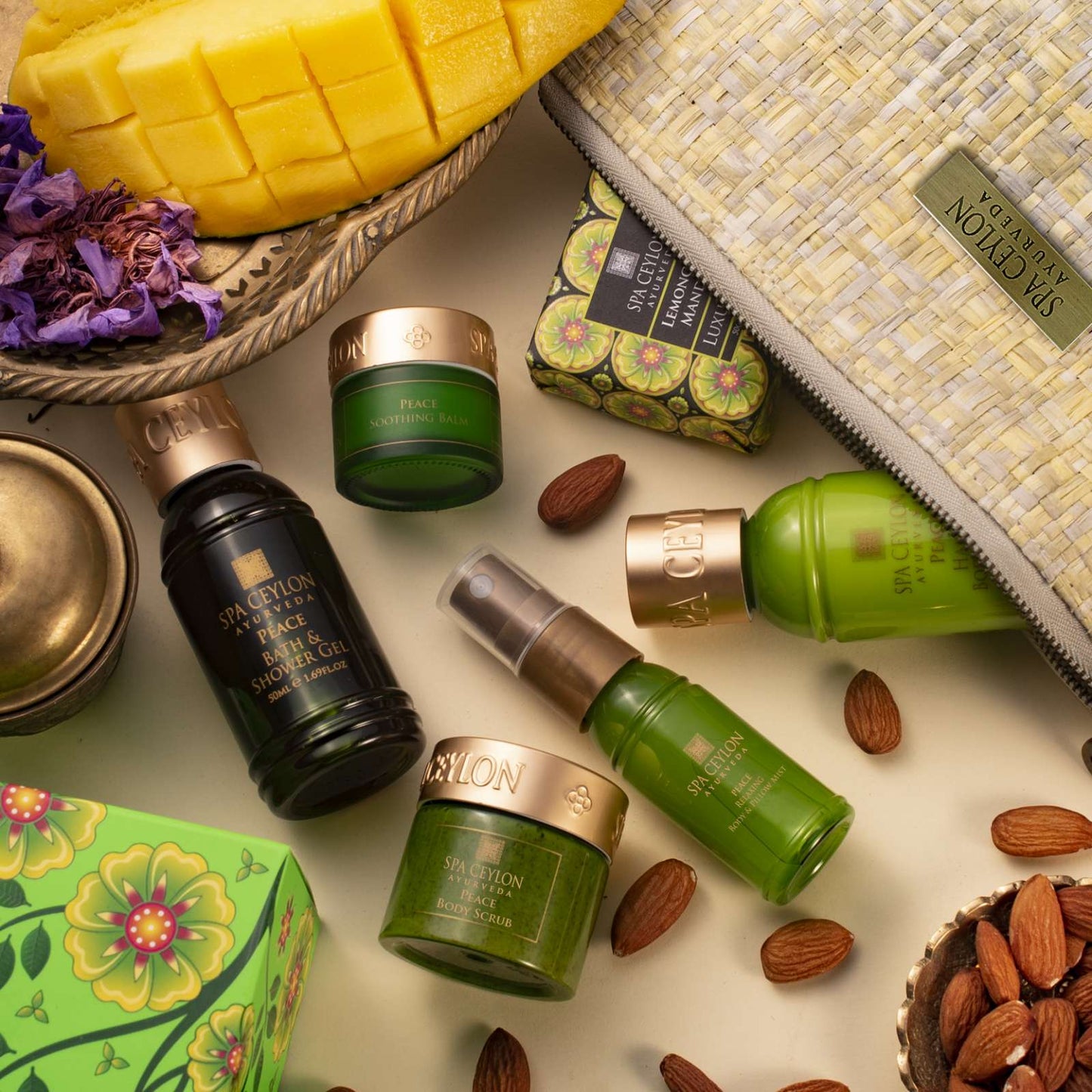Peace Lemongrass - Home Spa Set - Spa Ceylon UK