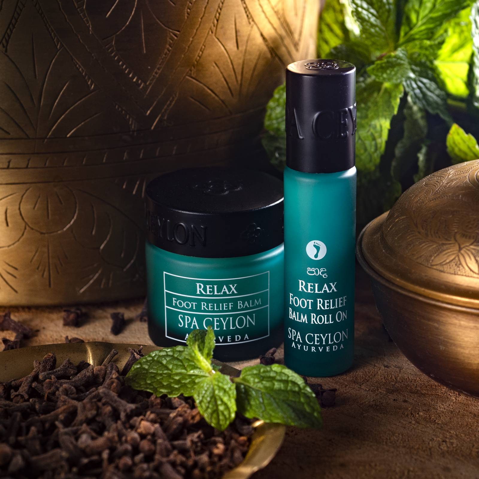 Relax Foot Relief Balm Roll On 10ml - Spa Ceylon UK