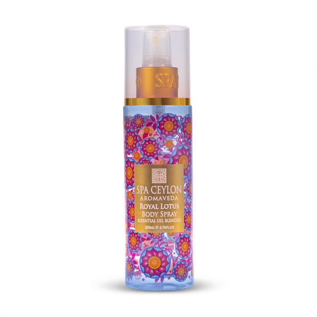 Royal Lotus - Body Spray 200ml - Spa Ceylon UK