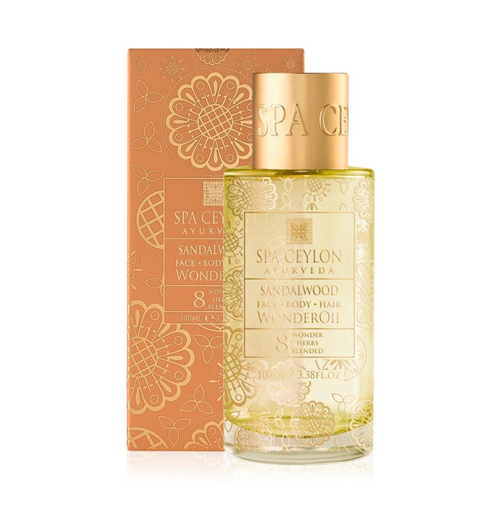 Sandalwood - Wonder Oil 100ml - Spa Ceylon UK